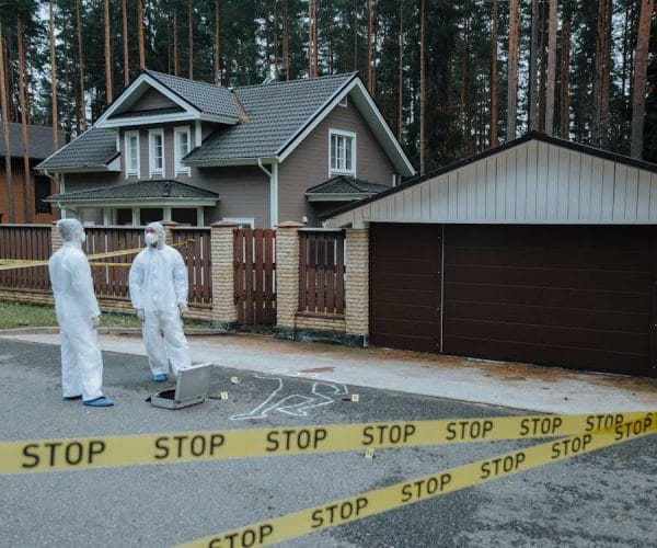 crime scene cleaner, cleaning crime scenes